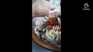 Национальные таджикские блюда куртоб😋😋