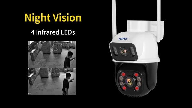 N28 Dual lens 6MP outdoor camera functions and connect to wifi смотреть онлайн