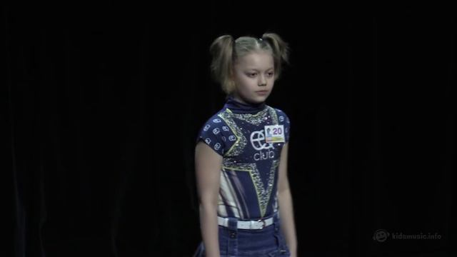 (№ 20) Золотухина Елизвета (российский четвертьфинал Детской Новой Волны 2015) смотреть онлайн