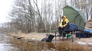 Ловля весенней плотвы на Десногорском водохранилище