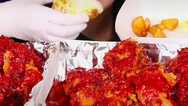 Вредно , но так вкусно 😋 АСМР ЕДА / ASMR FOOD смотреть онлайн