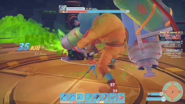 My Time at Portia #45: Road to Sandrock (new requisition) Ack's Amnesty, Sprinklers for the Ranch смотреть онлайн
