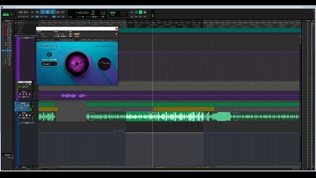 Using the Clarity VX from Waves on a Live Recording смотреть онлайн