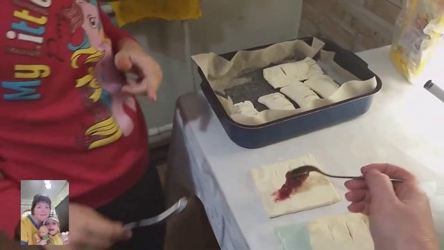 Вкусные слоечки/С Крещением всех!!!! смотреть онлайн