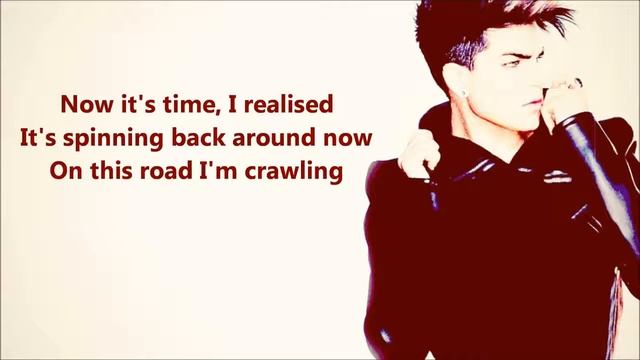 Adam Lambert Runnin' (Lyrics!!)