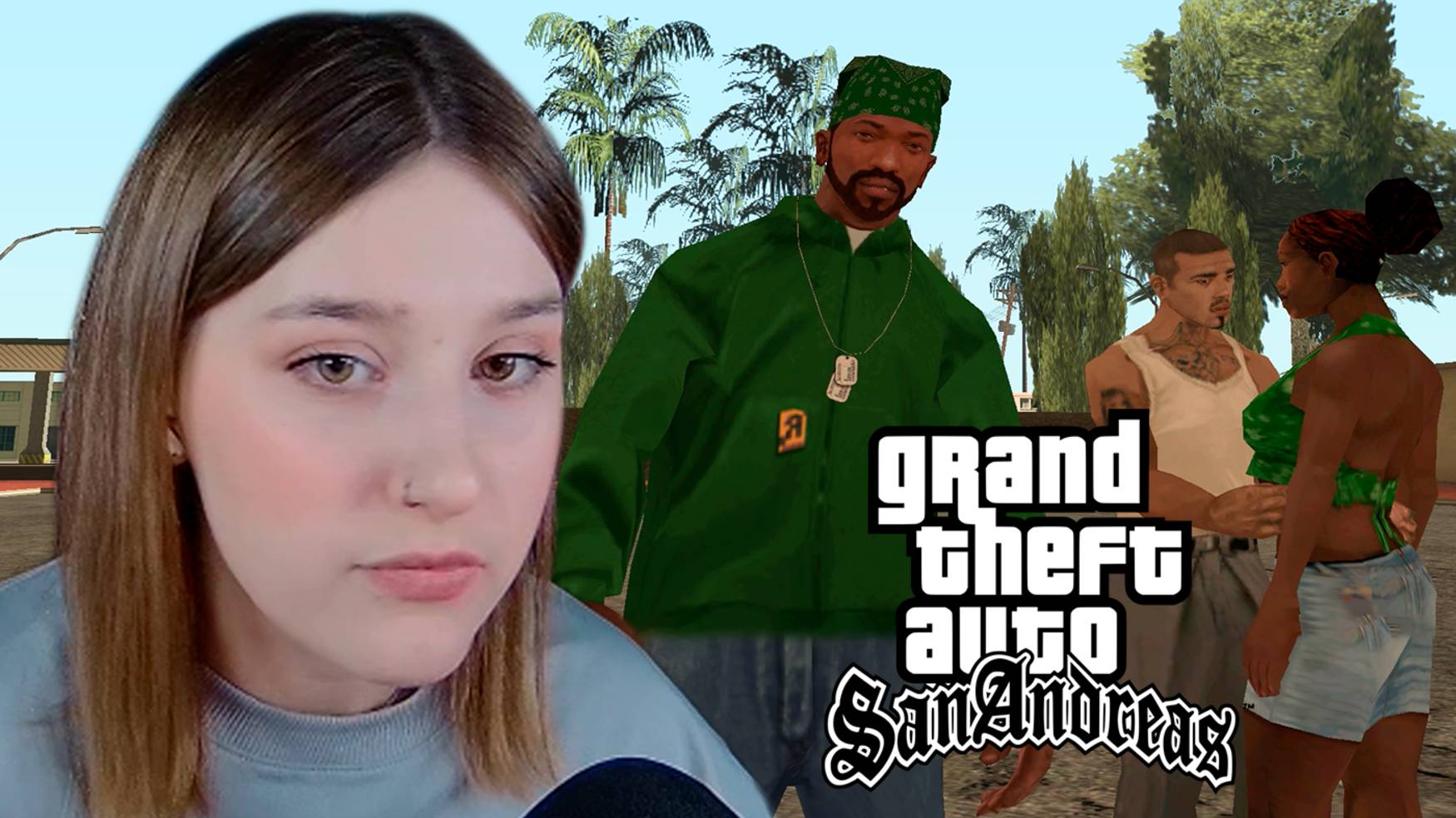 GTA: SAN ANDREAS: #6 КАК ЖЕ Я ХОРОША смотреть онлайн