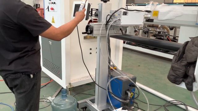 160mm PE HDPE PP production line смотреть онлайн
