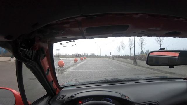 POV In cabin Honda Del Sol w/1320 UEL Headers- Cruising and AGGRESSIVE Pulls смотреть онлайн