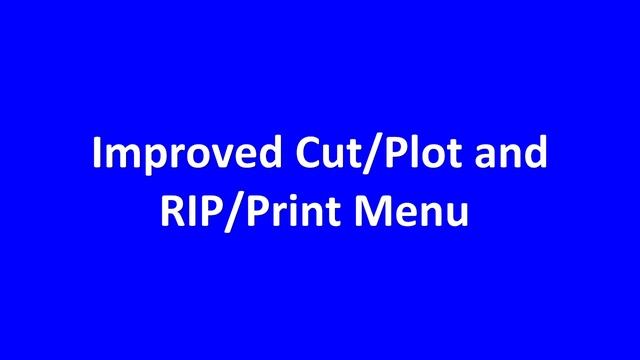 Flexi Sign Cut-Plot, RIP- Print Menu смотреть онлайн
