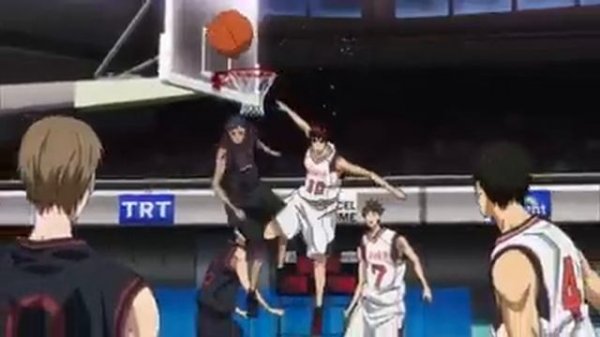 Aomine zone vs Kagami zone
