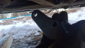 Переделка крепления коробки передач Лада Калина