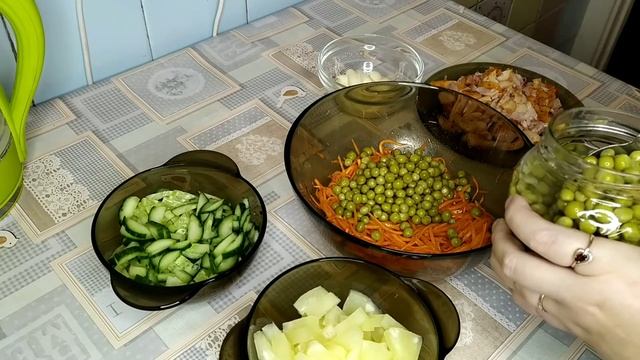 Рецепт...)))Азиатский салат... смотреть онлайн