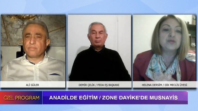 ÖZEL PROGRAM - ANADİLDE EĞİTİM - ALİ GÜLER - ALİ ÇATAKÇIN-NURŞAT YEŞİL-SİYABEND ŞAHİN - 18.01.2022 смотреть онлайн