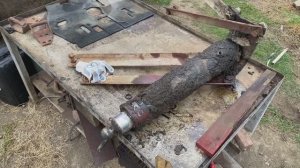 Восстановление тракторного прицепа 2 птс-4. Часть 3. Гидроцилиндр