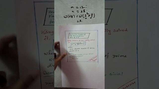 How to find Numbers of ring Homomorphism from zm to zn.(Ring Theory) #ringtone Homomorphism, смотреть онлайн