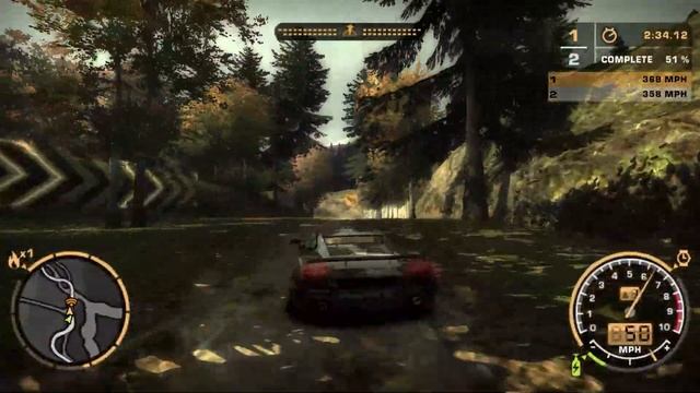 Need For Speed Most Wanted Blacklist #5 Wes Allen - Chevrolet Corvette C6 смотреть онлайн