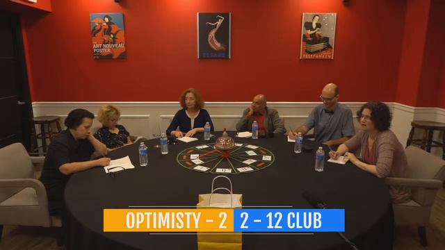 ЧТО? ГДЕ? КОГДА? /// 12 CLUB New York /// 7 игра Летней Серии /// Оптимисты