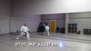 Школа киокусинкай каратэ. Программа сдачи на жёлтый пояс 6-й кю.