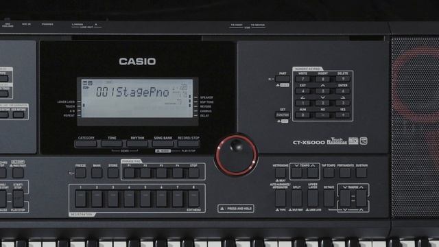 CASIO CT-X5000 Video Manual - Chapter 4: Using the Keyboard for Performances and Creating User Tone смотреть онлайн
