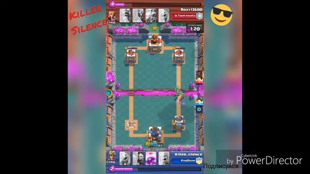 Блин,как я красиво выиграл в Clash Royale!!! смотреть онлайн