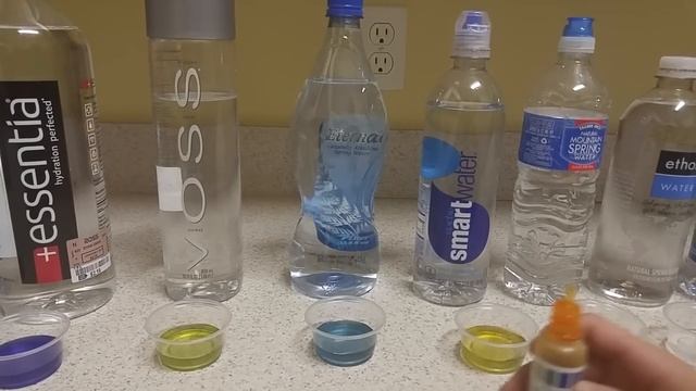 Bottled water pH level test смотреть онлайн