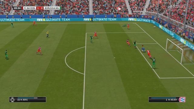 Bayern München : Bor. M`Gladbach