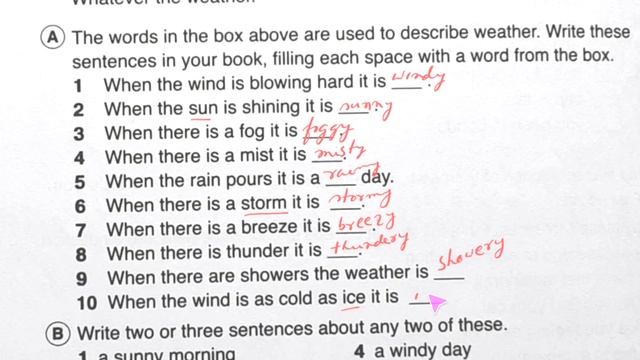 Junior English-2-Page-8-The weather I solution of junior english-2 I the empirical school смотреть онлайн