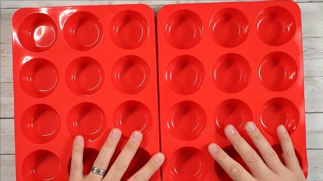Silicone Muffin Pans Nonstick 12 Cup Set of 2 смотреть онлайн