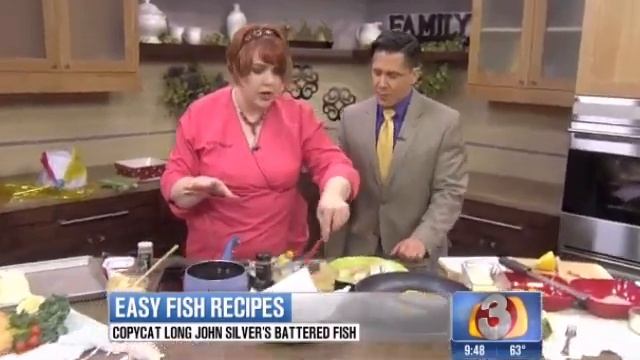 How to make Cheese and Almond Crusted Tilapia with Chef Tess смотреть онлайн