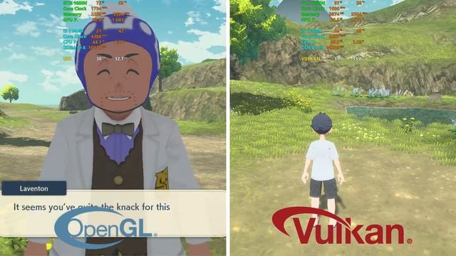 YuZu EA - OpenGL Vs Vulkun - Pokémon Legends: Arceus 4K - GTX 1050ti + i5 11400F смотреть онлайн