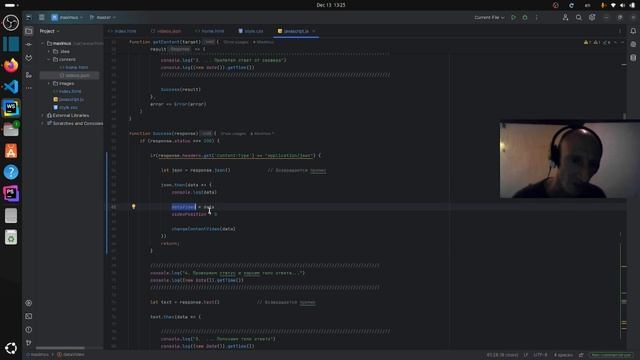 JS Генерирую страницу из сетевого ответа в формате JSON и добавляю простую пагинацию смотреть онлайн