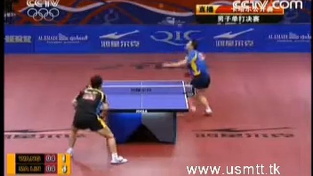 Qatar Open 2008: Ma Lin vs. Wang Hao смотреть онлайн