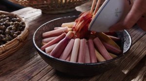 芋荷花——生时麻口，熟时软糯的夏末粉红【滇西小哥】