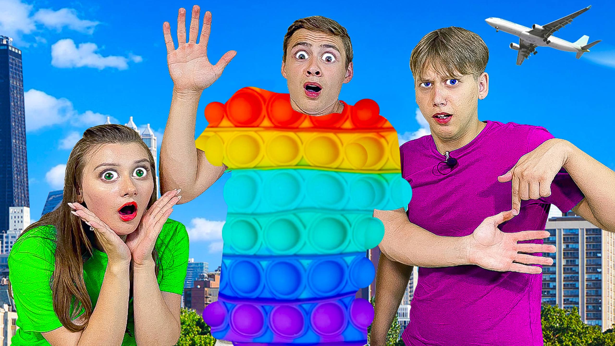 Я Превратился В Гигантский Поп Ит ! Это Попит-трянка? смотреть онлайн