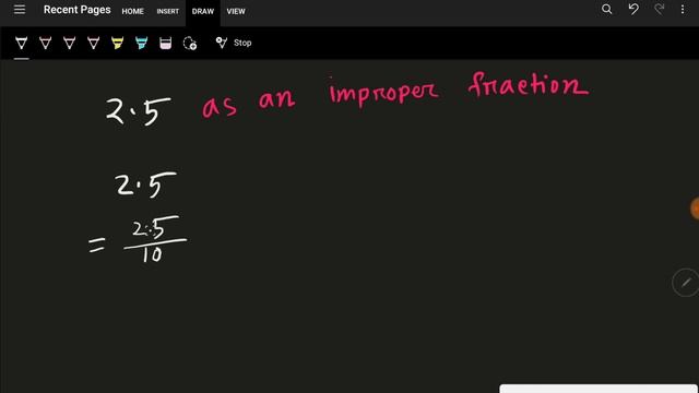 2.5 as an improper fraction||What is 2.5 as an improper fraction смотреть онлайн