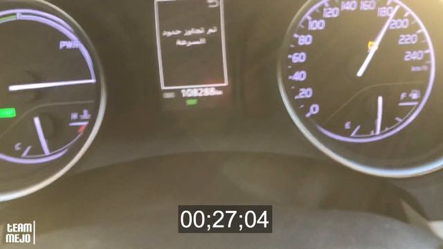Camry Hybrid acceleration | تسارع كامري هايبرد смотреть онлайн