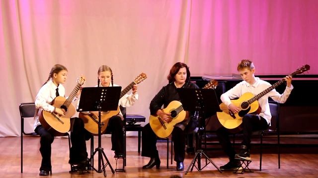 06 Антонио Вивальди "Зима", исп. ансамбль гитаристов, пед. Стрелкова Л.В. смотреть онлайн