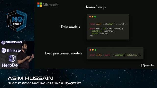 The Future of Machine Learning & Javascript | Asim Hussain смотреть онлайн