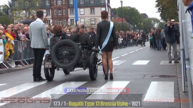 Bugatti Type 13 Brescia Usine 1921 - 2015 - Molsheim смотреть онлайн