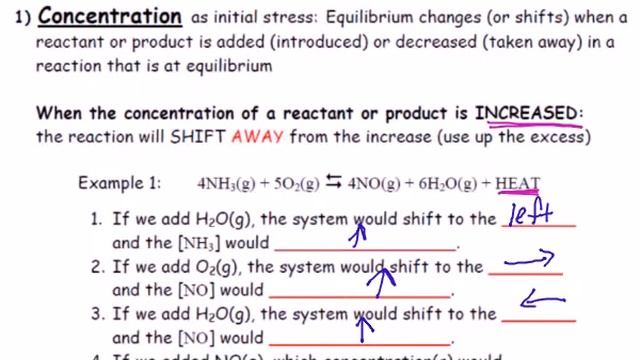 Unit 13 - Kinetics and Equilibrium (4-13-18) LeChatelier's Principle смотреть онлайн