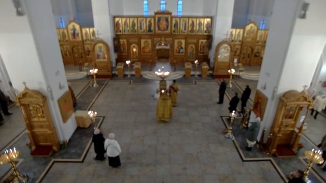 Неделя мясопустная, о Страшном Суде. Всенощное бдение. смотреть онлайн