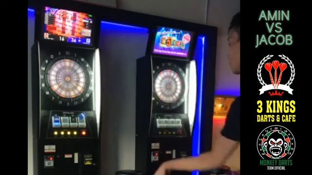 Amin Abd Ghani VS Jacob Chan at 3Kings Darts Cafe смотреть онлайн
