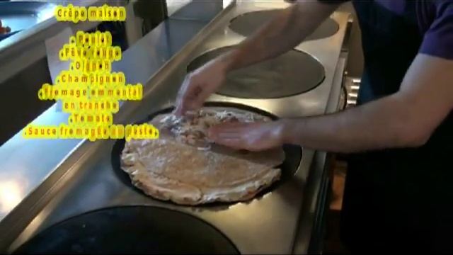 Recette de crêpe maison du restaurant Le Crêpe chignon смотреть онлайн