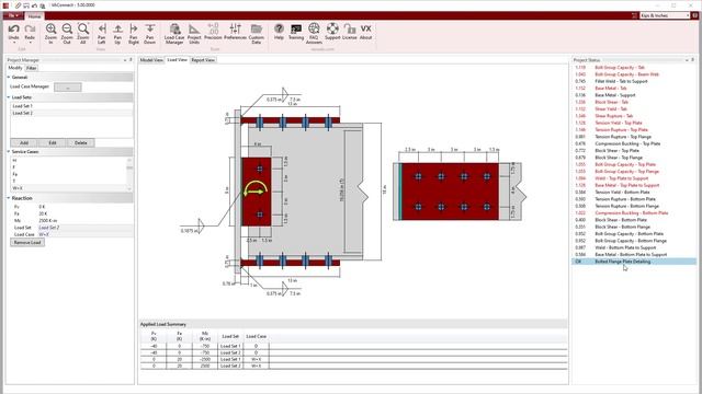 VX: Bolted Flange Plate Design смотреть онлайн