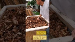 Заполняем высокие грядки