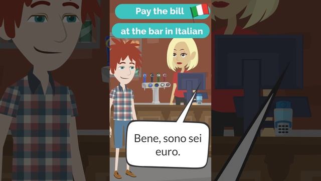 How to Pay the Bill at the Bar in Italian смотреть онлайн
