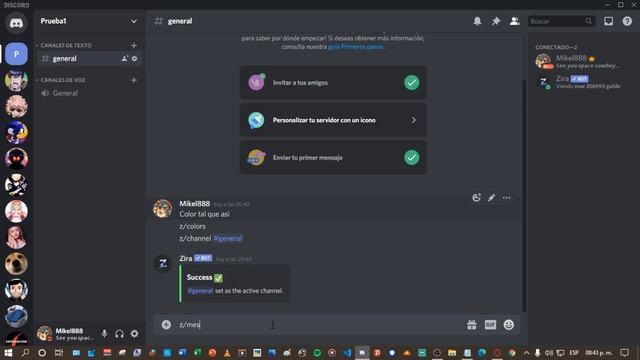 Como agregar colores en Discord con Zira смотреть онлайн
