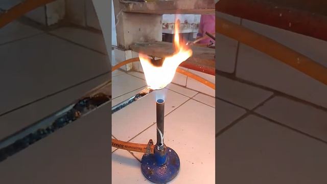 Flame Test Of Organic Compounds #chemistrylab