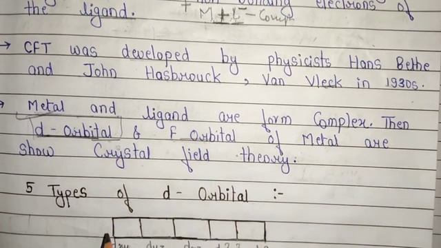 Crystal Field Theory || Metal-Ligand Bonding || Inorganic Chemistry || смотреть онлайн