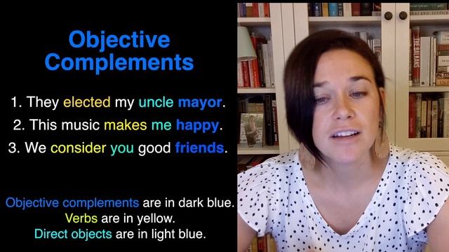 What are objective complements? смотреть онлайн